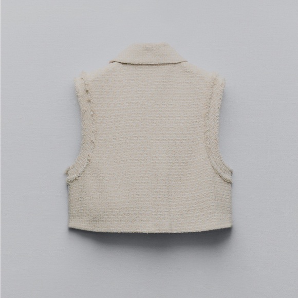 Zara textured vest - Picture 5 of 5